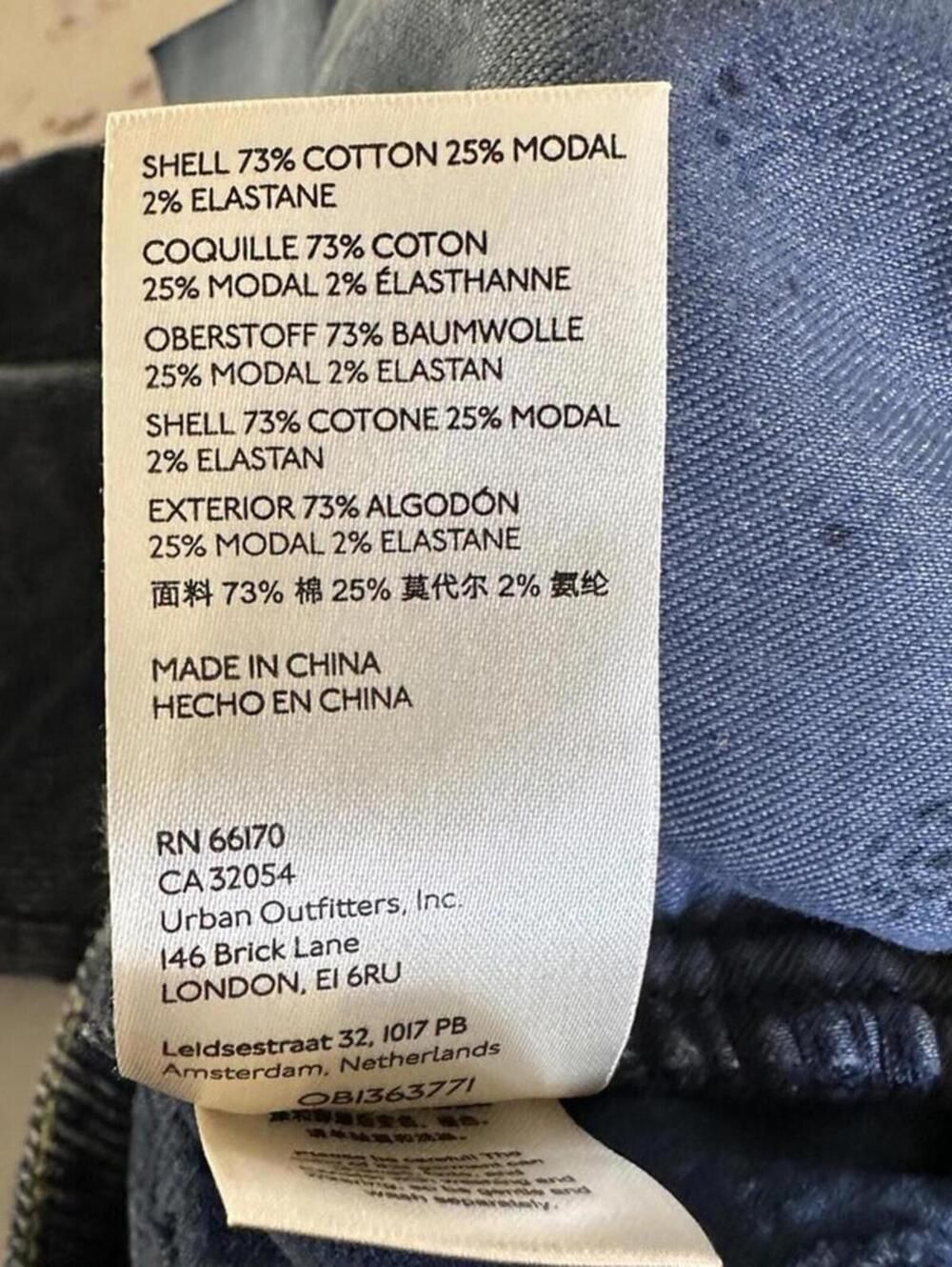 Pilcro The Vintage Straight Size 27 Corduroy - Picture 11 of 11
